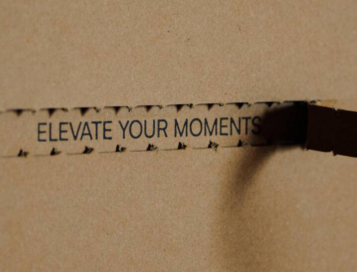 Elevate Your Moments - Toro Puro Elevate your moments written on a box